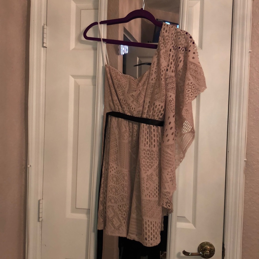 Beige Dress